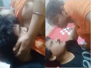 Sexy Desi Wife Boobs Sucking By Dewar