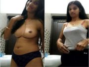 Desi Girl Shows Her boobs