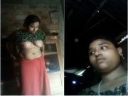 Horny Desi Village Girl Shows her Boobs and Pussy