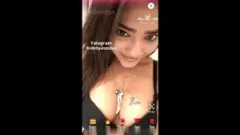 Ruks Khandagale Showing Boobs & Sucking Friend’s Boobs on PREMIUM Lesbian Live