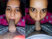 Sexy Desi Wife Sucking Dick